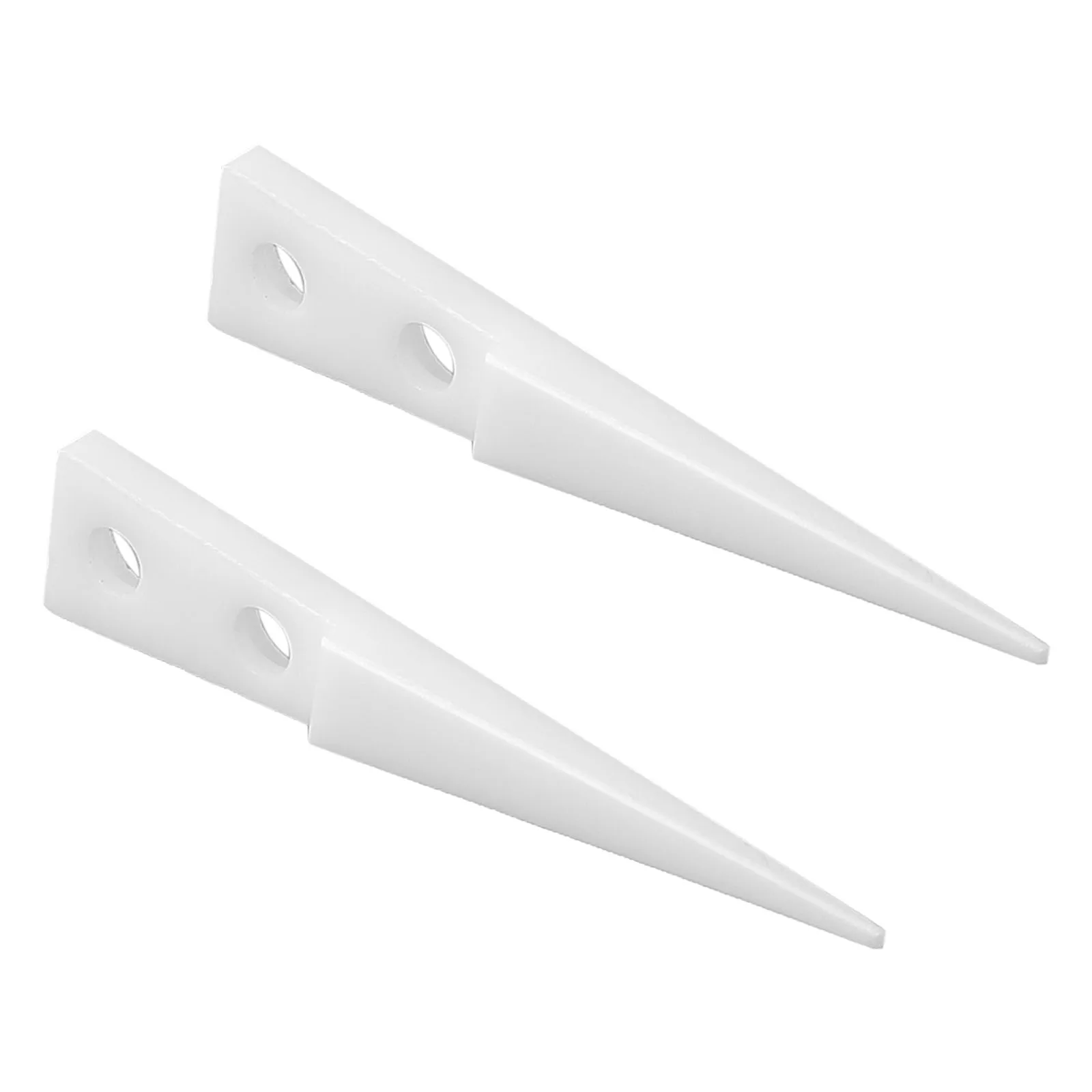 1 Pair Of Straight Elbow Insulated Antistatic Ceramic Tweezers For Industry Industrial Ceramic Tweezers Insulated Straight Curve