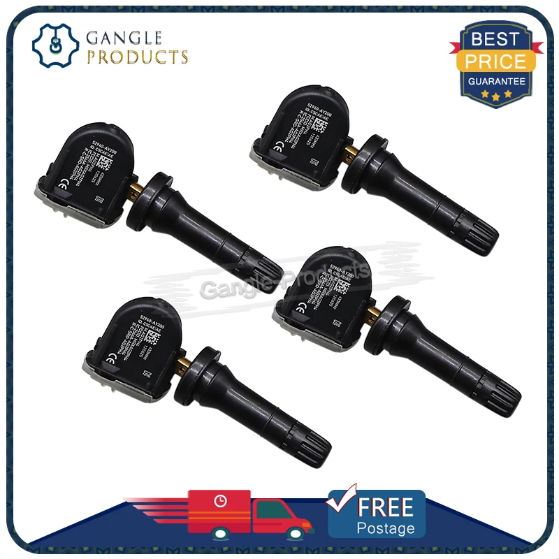 

433MHZ 52940-AY200 Tire Pressure Monitor System TPMS Sensor For Hyundai Ioniq 6 [CE1] Santa Fe [MX5] Kia Niro [SG2] Sonet [QY]