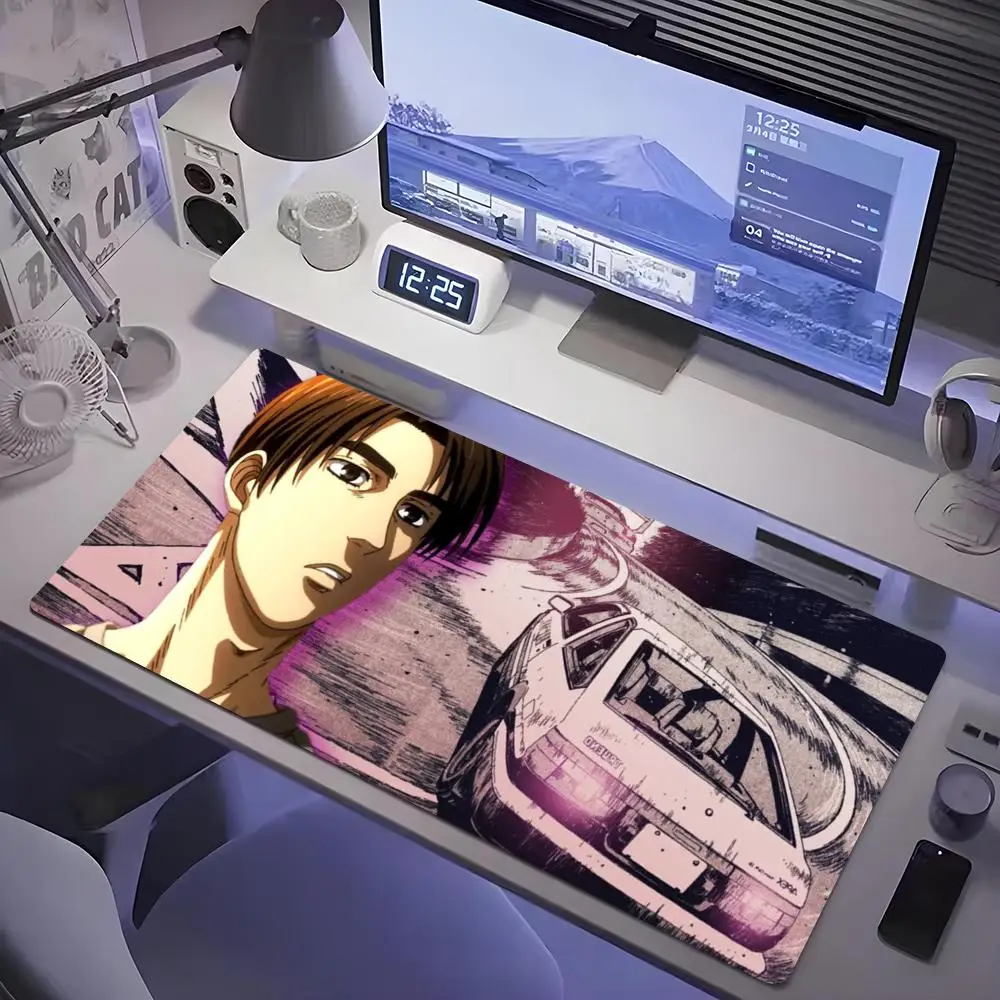 

initial d Mouse Pad Tablet mouse Pad Laptop xl desktop mouse pad, cute HD Rainbow Gaming keyboard pad, csgo Player, 90x40