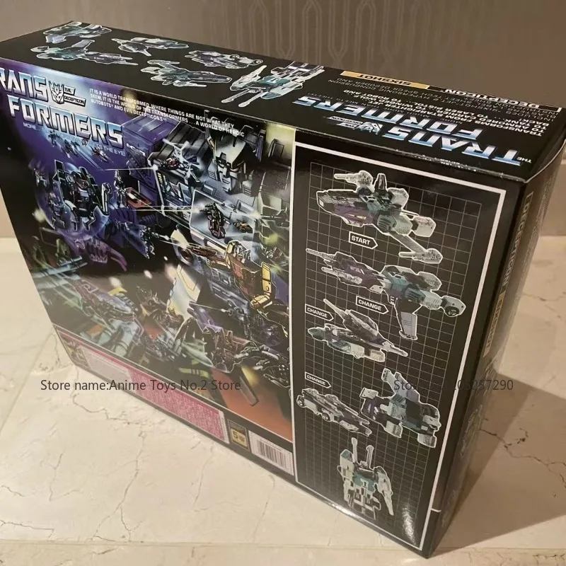 Transformerende Toy Robot Movie Studio Series G1 KO Sixshot ‌    Actiepop Verjaardagscadeau Model Collectible Originele doos Trendy cadeau