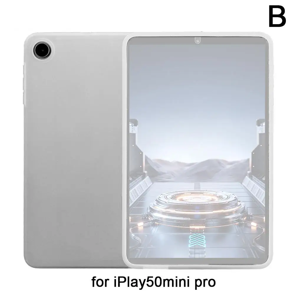 Ultra Thin Protective Case For Tablets  Applicable ALLDOCUBE IPlay50 Mini Protective Case  Clear Water Soft Cover