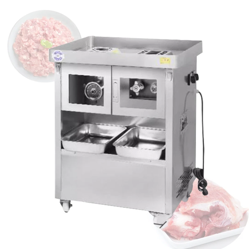 

Commercial Multi-Functional Meat Grinder Automatic Meat Cutting Dual Purpose Large Meat Cutting And Enema Integrated Machine