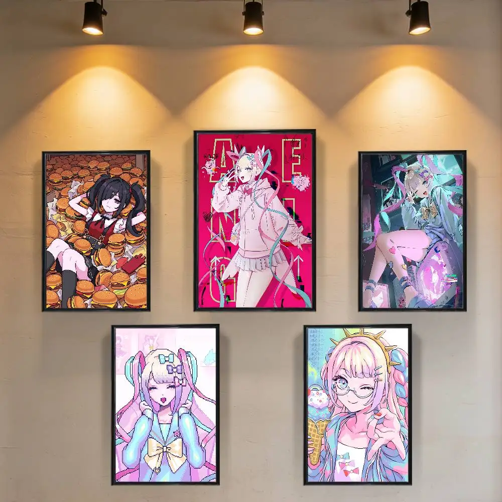 Ame chan NSO OMGkawaiiAngel Poster Prints Wall Art Painting Picture Gift Living Room Bar Restaurant