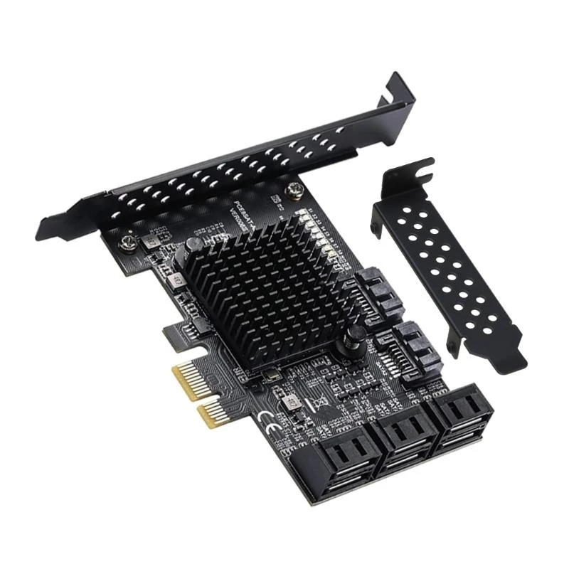 F3KE PCIE do 8port SATA3.0 Reseversion PCINE PCI-E 1x 2x 4x 8x 16x interfejs