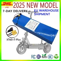 2025new Batterie lithium-ion originale 48V 48V 60Ah 1000W 13S4P batterie lithium-ion pour scooters électriques CitycocoBMS 54.6V