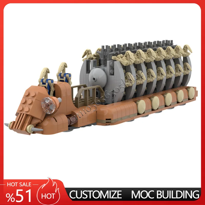 534 أجزاء MOC ستار معركة القوات سفينة النقل نموذج بنة الطوب التجمع الإبداعي ألعاب تعليمية هدايا عيد ميلاد الاطفال