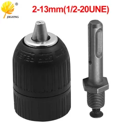 2-13mm Precise Keyless Drill Chuck Converter 1/2