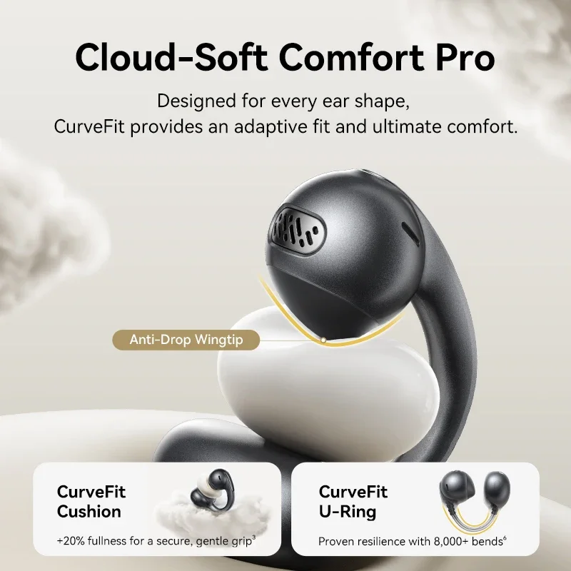 BASEUS MC1 Pro Open-Ear Wireless Earbuds Bluetooth 6.0