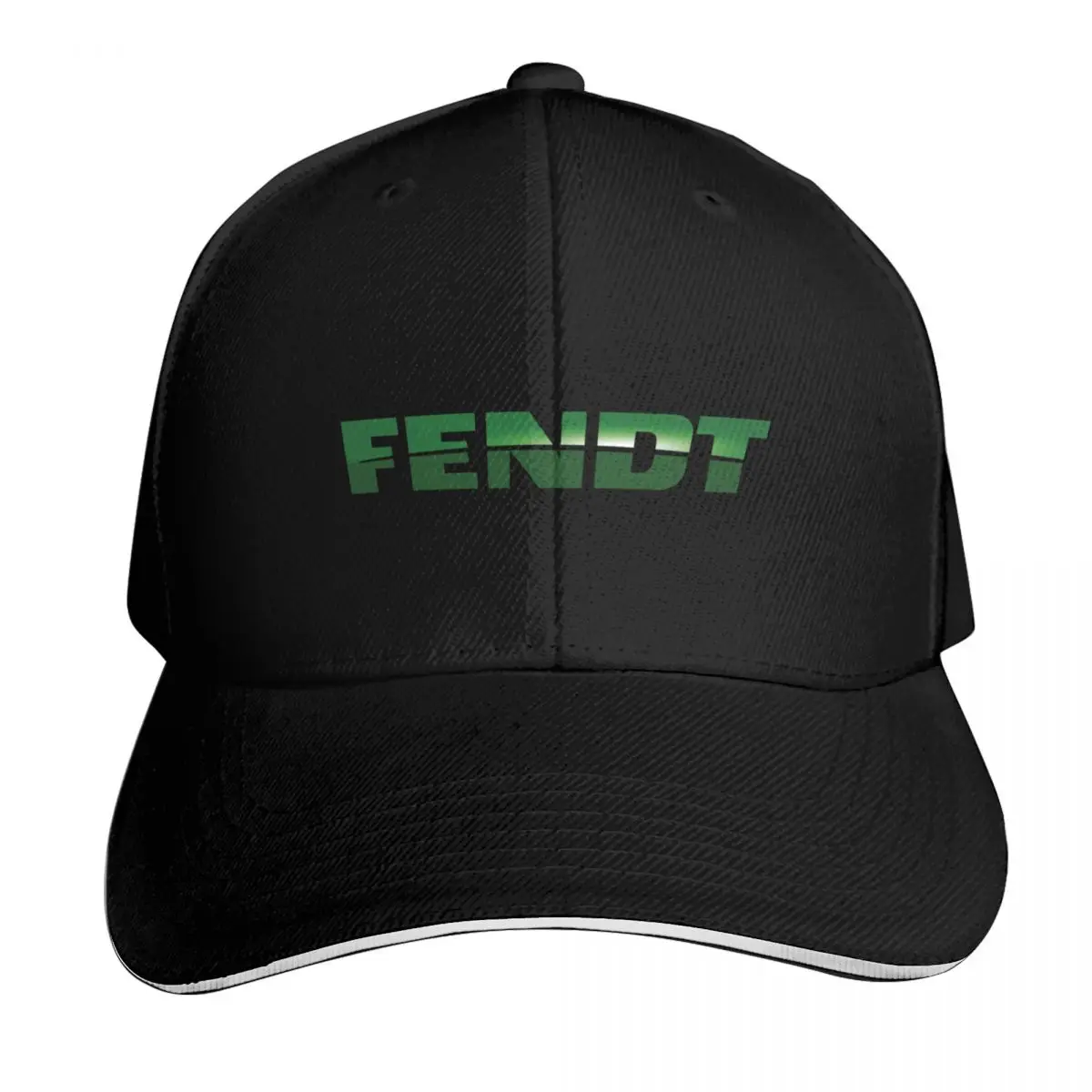 Fendt Trekkers Baseball Cap Cotton Twill Breathable Contrast Two Tone Brim Snapback Flat Bill