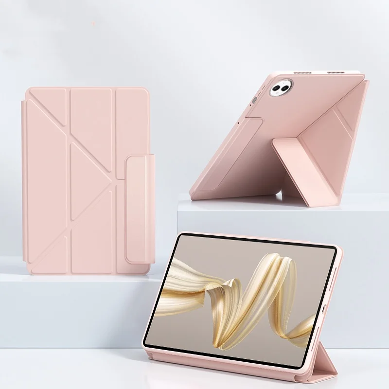 For Huawei Matepad Pro 12.2 Case 2024 2025 Multi-Folding Protective TPU Shell For Huawei MatePad Pro 12 2 2025 Tablet Cover