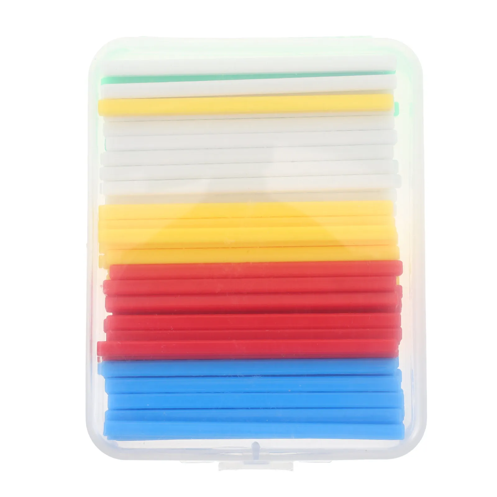 100Pcs Multicolored Counting Sticks Math Manipulatives Plastic Rods for Educational Classroom Number Sorting Pattern Matching