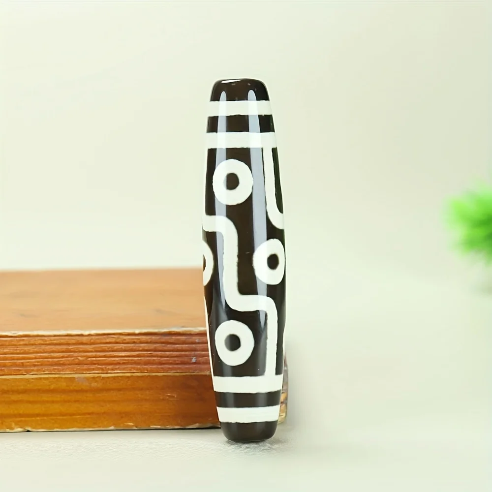 

Модное ожерелье-подвеска из натурального агата с бусиной Дзи «Десять глаз», унисекс-аксессуар