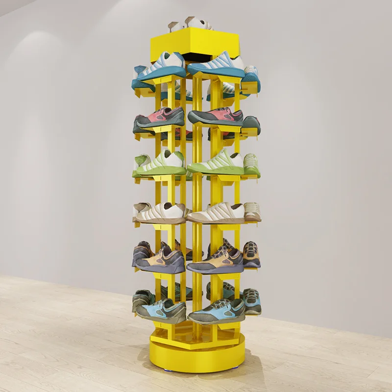 

shoe display rack,shoe store rack, clothing store wrought iron shelf, multi-layer storage shoe display ra