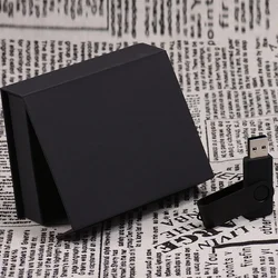 High-speed Rotatable USB 2.0 Flash Drive 128GB 64GB 32GB with Gift Box 16GB 8GB memory Stick Waterproof Flash disk Pen Drive