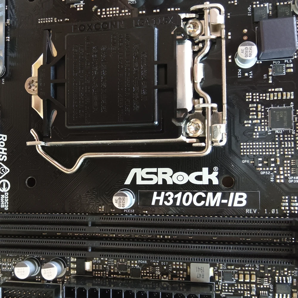 Imagem -05 - Asrock-placa-mãe Micro Atx H310cm-ib Lga1151intel H310 Ddr4 32gb Suporta 9ª 8ª Geração Core I5-9400f 8500 9700f I9-9900 Cpu