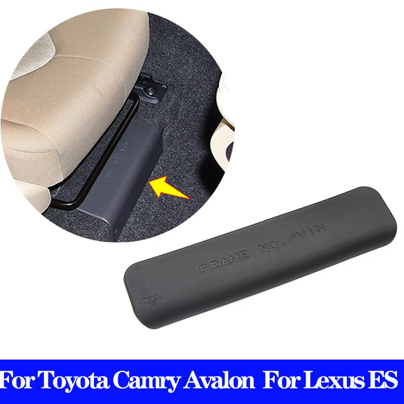 

OLANGDA Pop For Lexus ES ES200 260es 300H Car Seat VIN Trim Cover Frame Number Cover Plate Trim Panal For Toyota Camry Avalon Au