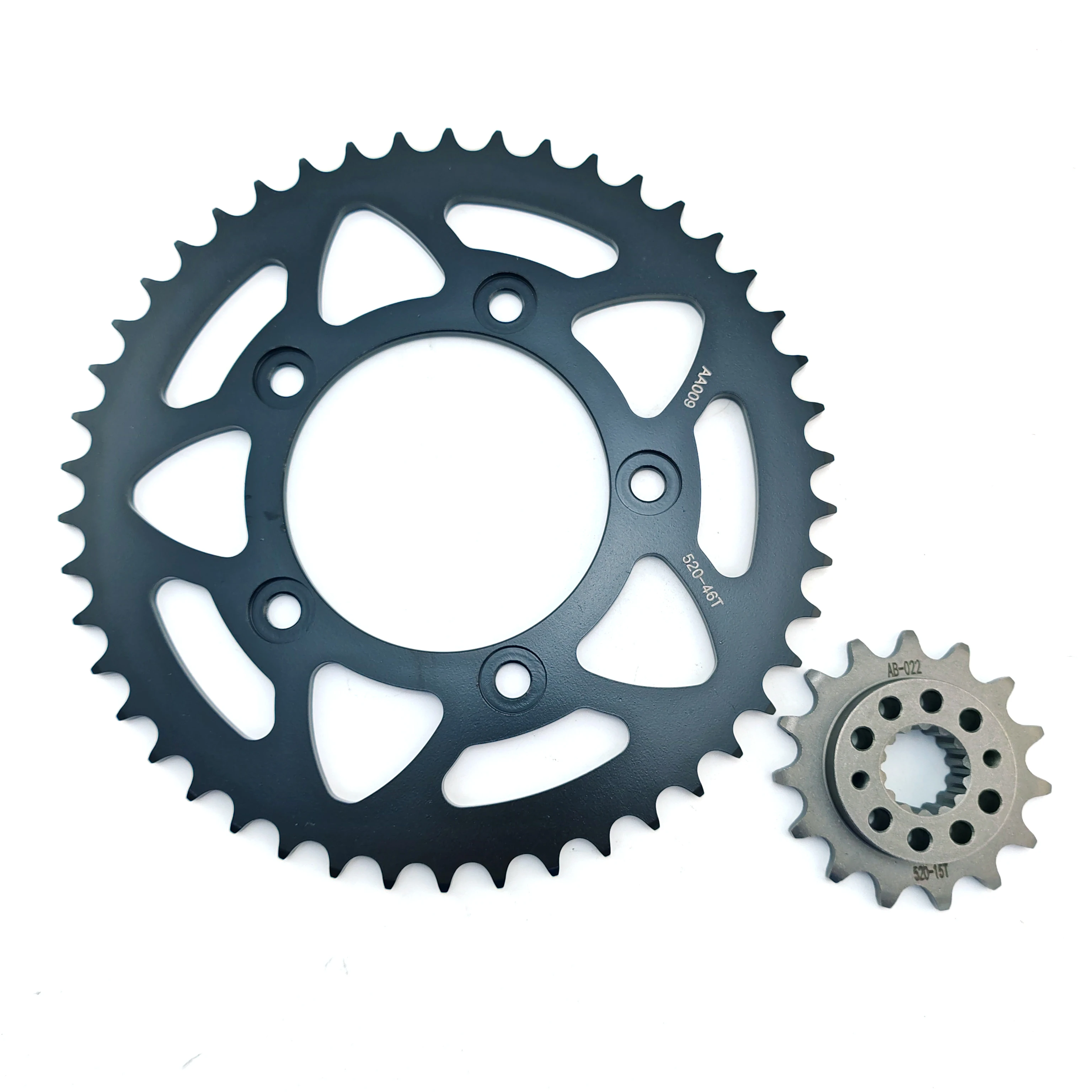 

520 46T 15T Motorcycle front and rear wheel sprockets For Ducati Scrambler800 2016-2022