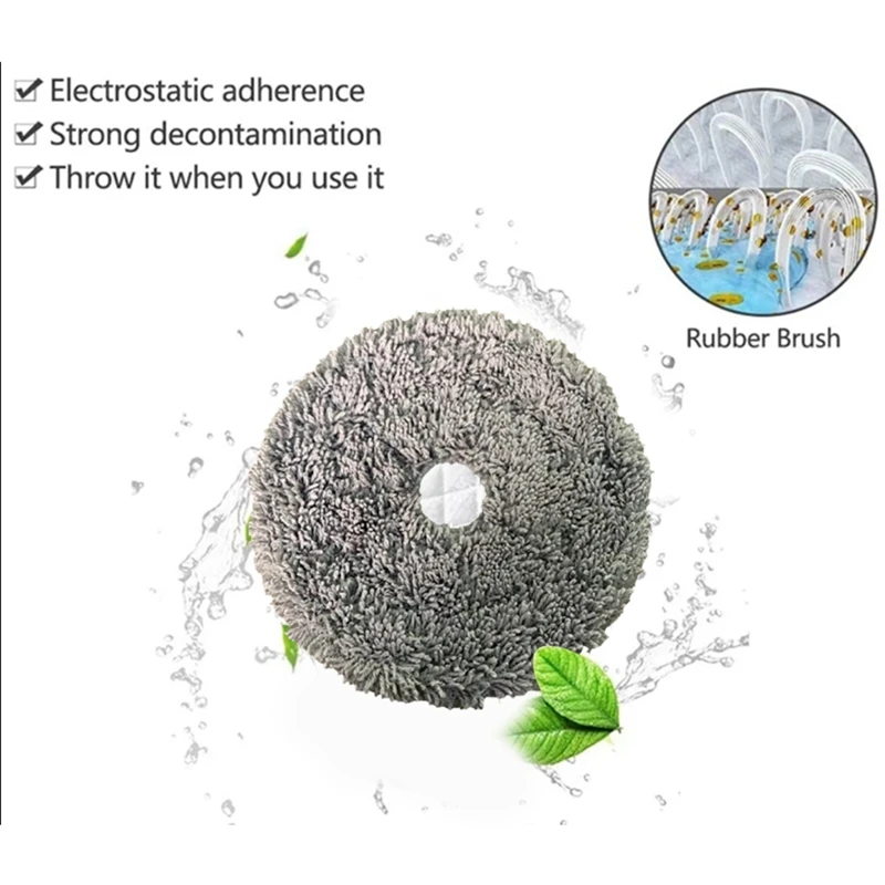 Washable Mop Cloth For UWANT U200 Robotic Vacuum Cleaer Replacement Spare Parts