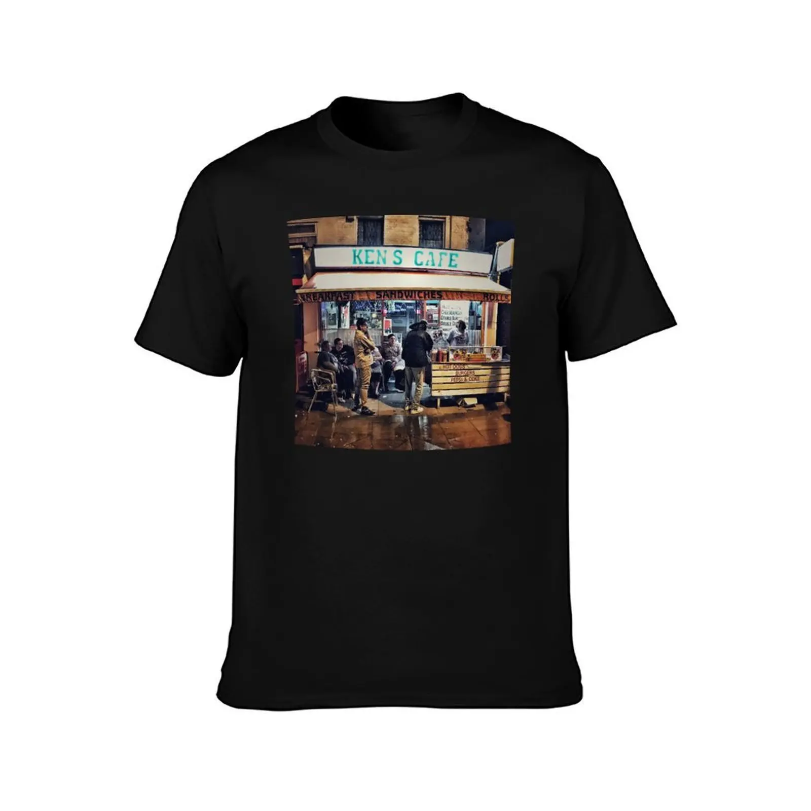 Ken's Cafe (famous West Ham eaterie) on Green Street near Upton Park T-Shirt Running Performance Short Sleeve Tee T-Shirt