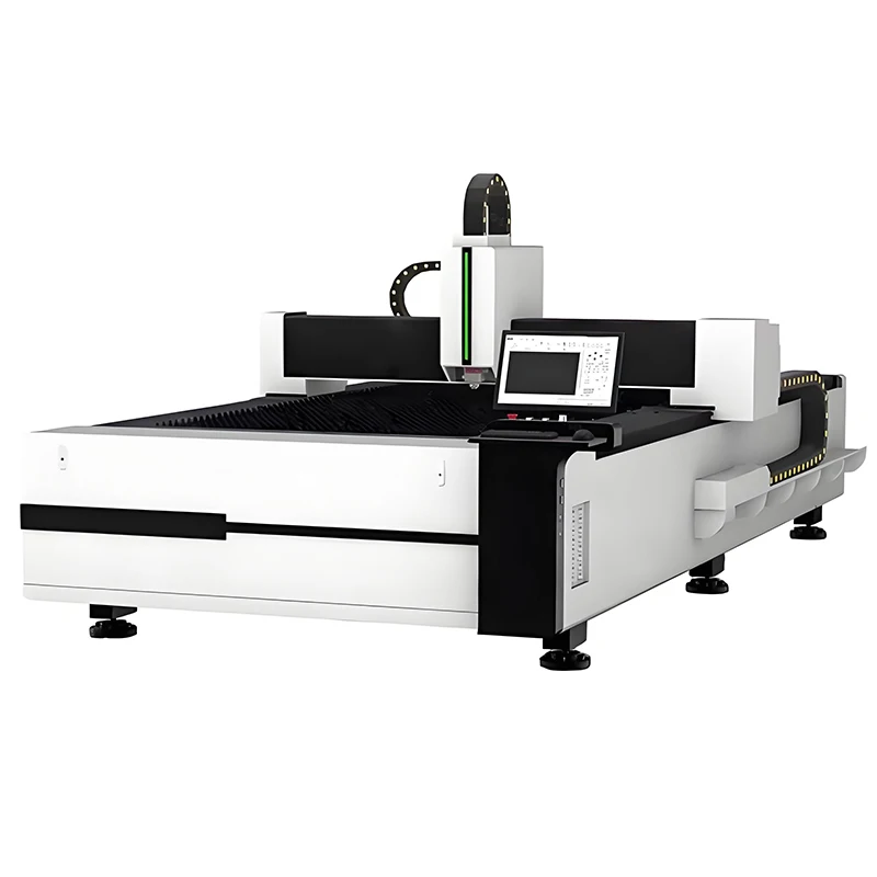 

Big Power 1000W/1500W/2000W Metal CNC Fiber Laser Cutting Machine