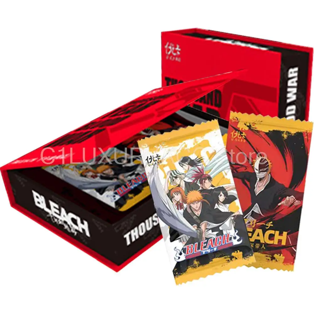 New Bleach: Thousand-Year Blood War for Children EX SSS XR Character Collection Card Booster Box Board Game Toys Birthday Gifts