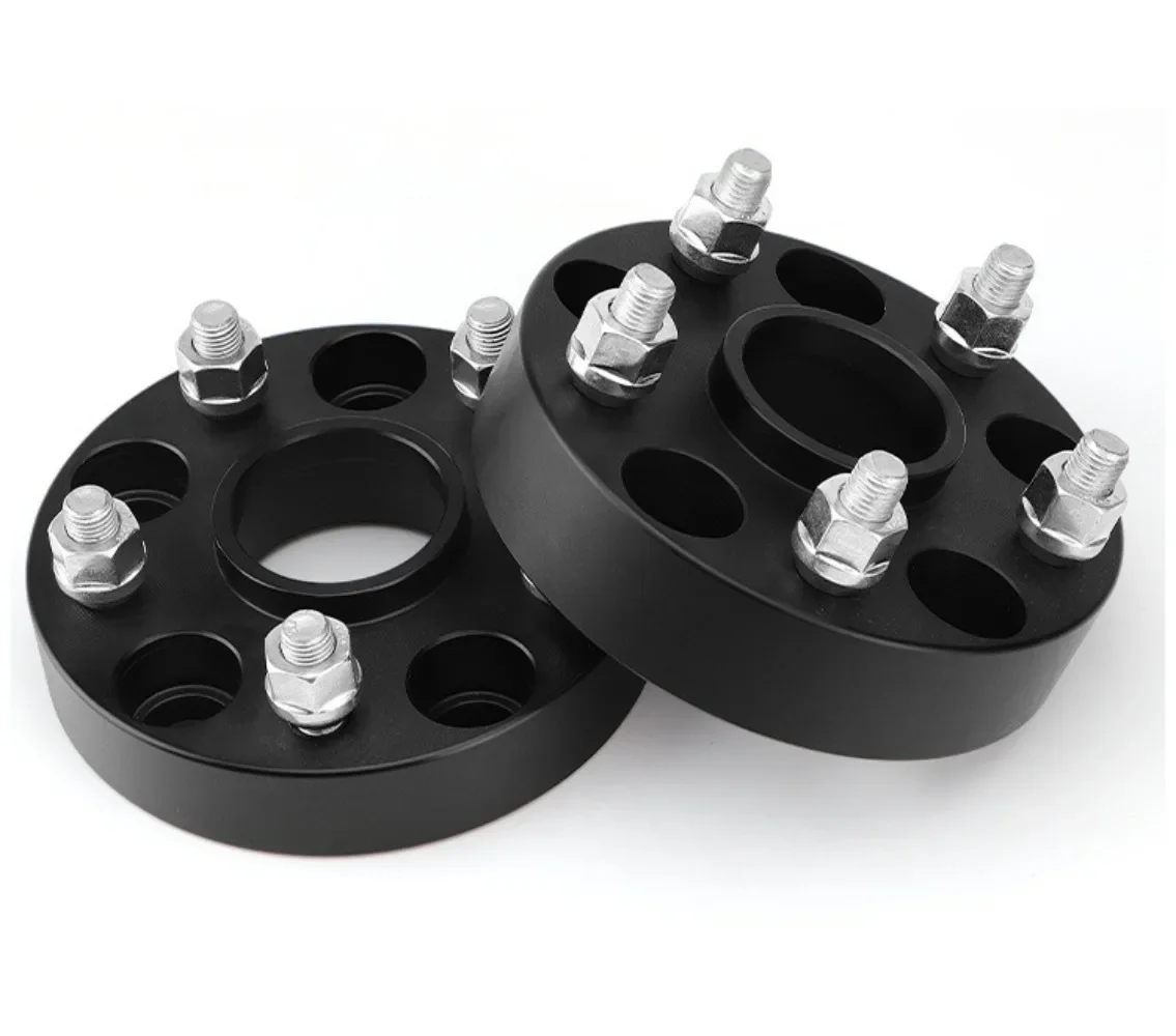 

2pcs Wheel Adapters Spacers PCD 5x120 Center Bore 72.56mm Lug Studs M14x1.5 Thickness 25/30/35/40mm