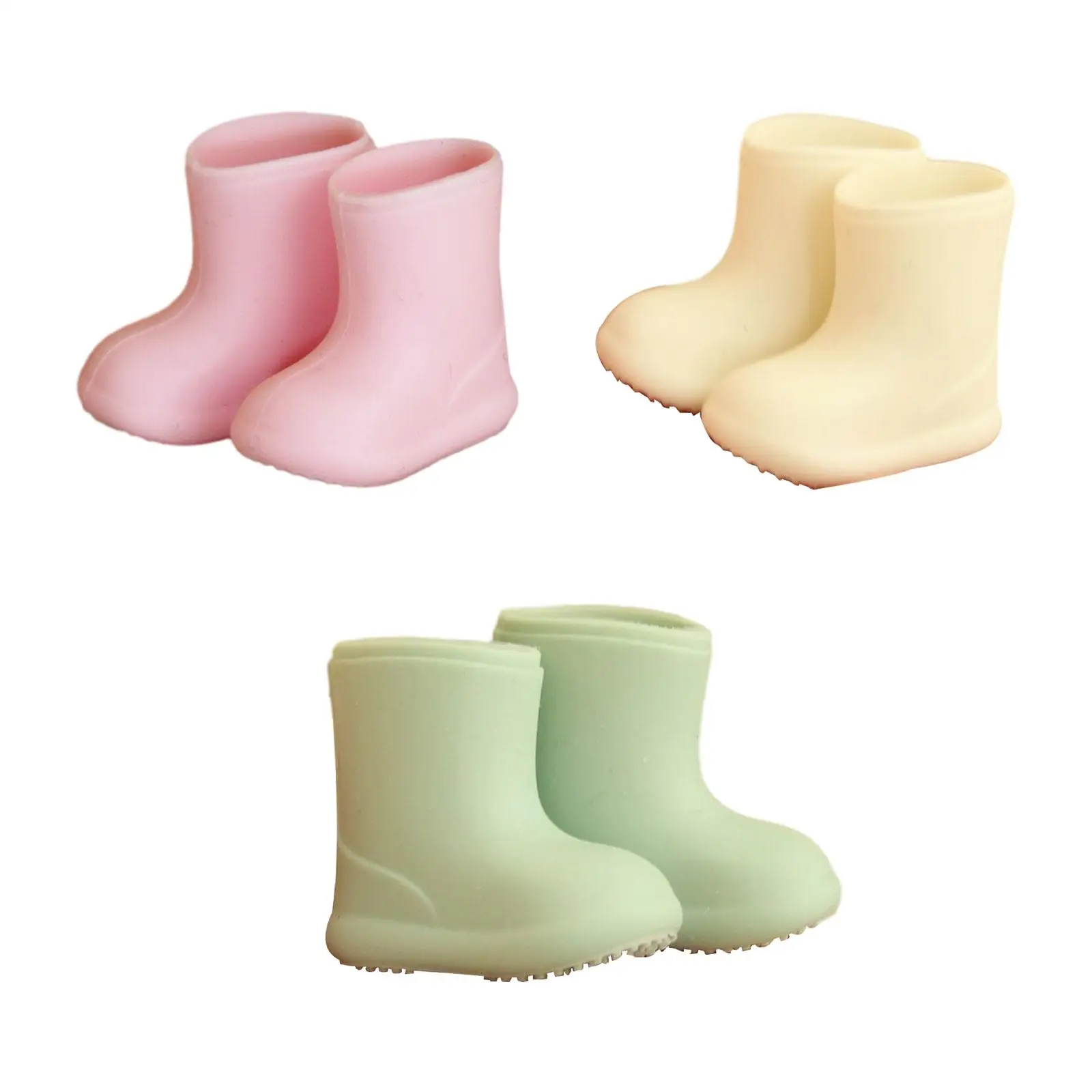 Footwear for 1/12 Doll, Doll Accessories with Waterproof Feature