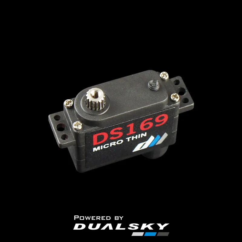 DualSky DS169 F 9g Micro Thin Digital Servo F3K F5K Fixed Wing Flap Aileron Micro Digital Servo For Fixed Wing Drone / Rc Glider