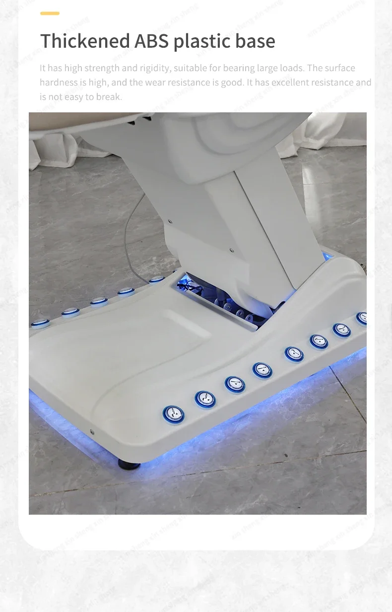 XinSheng Elektrisches Schönheitspflegebett Gesichtshydrotherapiestuhl Haartransplantationsstühle Medizinische Betten Massagetisch SPA-Möbel – Detail 11