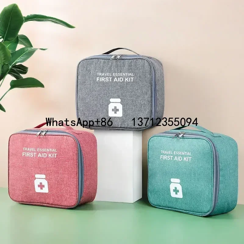 Home Travel First Aid Kit Large Capacity Empty Medicine Storage Bag Portable Medical Box Survival Case Outdoor Emergency Bag