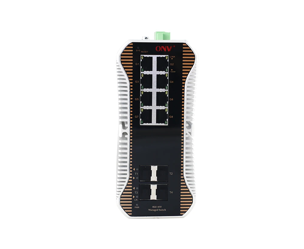 DIN RAIL Industrial PoE Switch Managed Industrial 10G Fiber Switch Industrial Core Switch IPS56128PFM