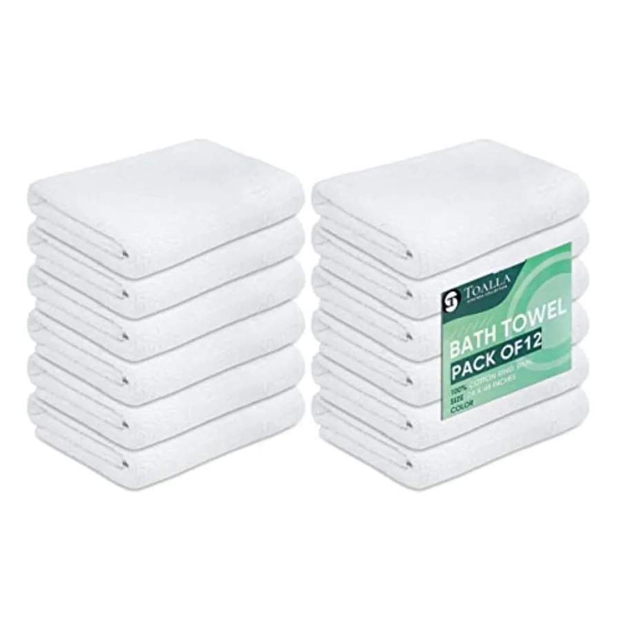 

Bulk x4 Inch Economy Cheap for Commercial Uses Gym Salon Spa and Hair Lightweight s Quick Drying s Sets Bulk