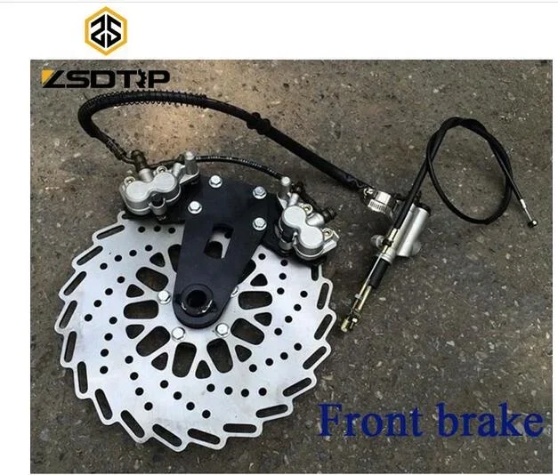 750cc motor front and rear brake caliper disc brake with cab side car case for  R12 R71 u-ral CJ-K750 M-72