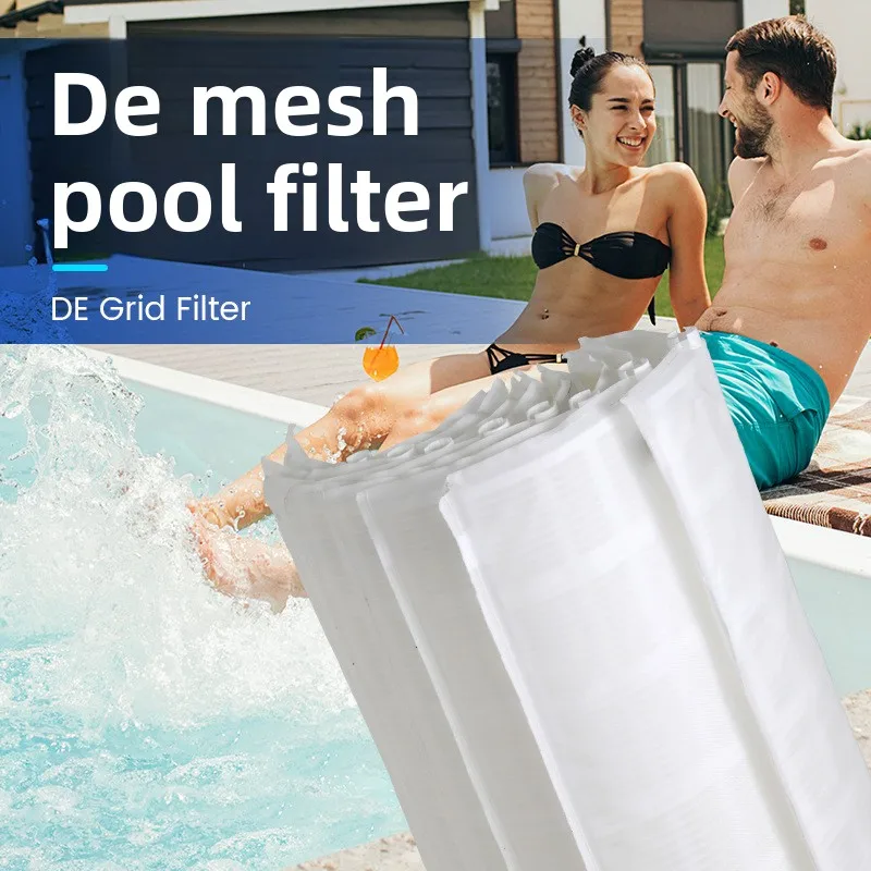 Diatomite Filter Element DE Mesh Swimming Pool Filter 8 Pieces Set