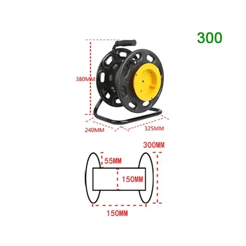 Mobile Cable Reel Optical Fiber Empty Disk Fiber Optic Cable Tray Various Types of Wire and Cable Reels