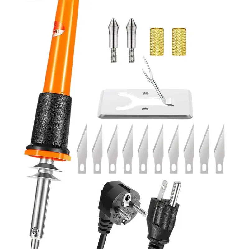 Electric hot knife cutting tool Safe Wire Soldering Kit Adjustable Temperature Soldering Iron Tips For Carving Hobby Enthusiast