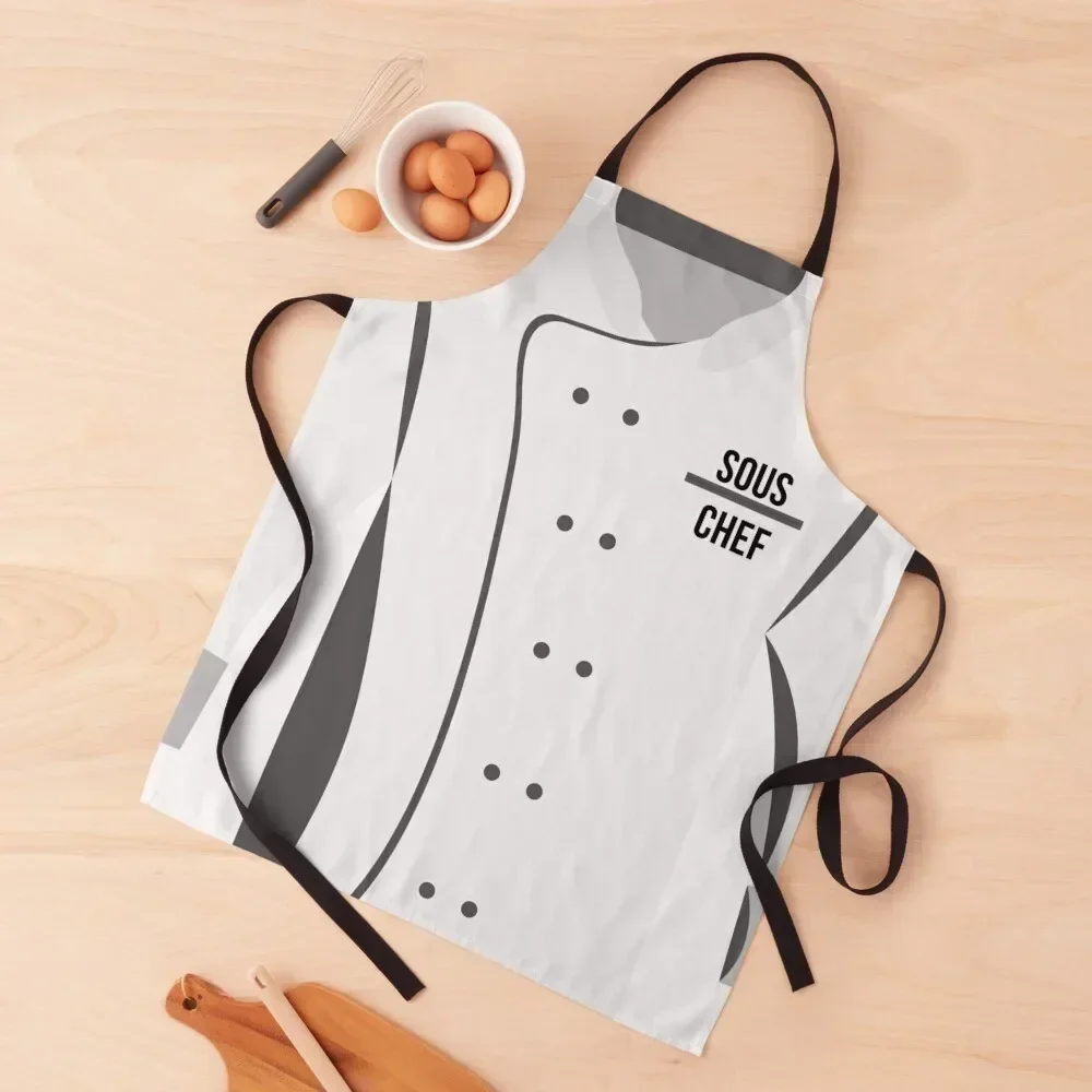 Sous Chef Apron For Women Novelties Kitchen And Home Chef Accessory household woman Apron