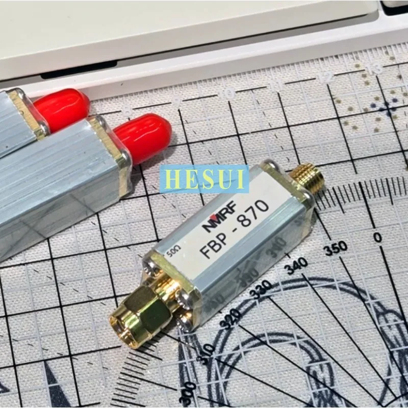 840MHz - 900MHz RF BPF Filter module FBP 870 bandpass filter FBP870 ultra-small size, SMA interface CNC shielding case