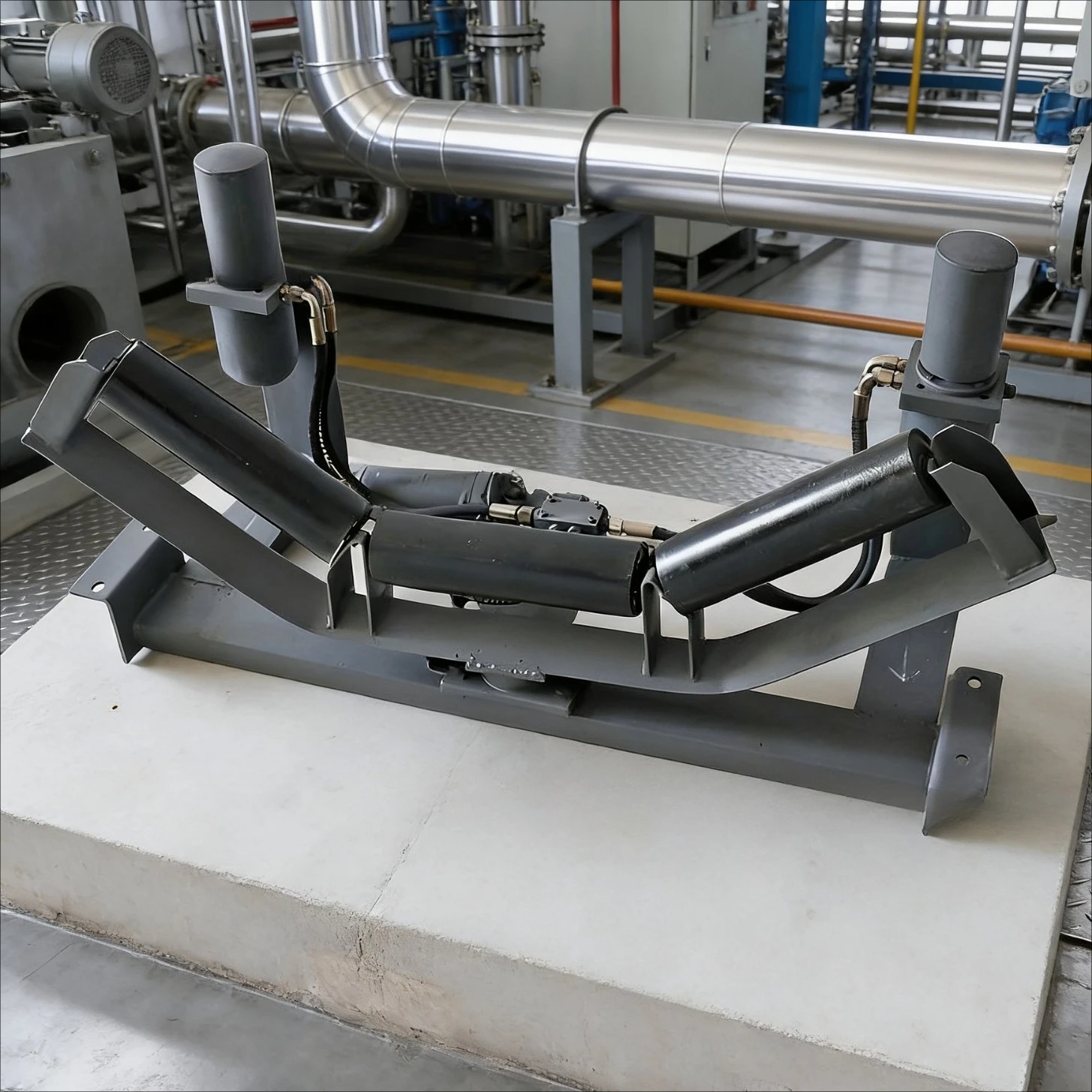 Fully automatic electro-hydraulic corrector Belt machine Bidirectional reversible hydraulic regulator