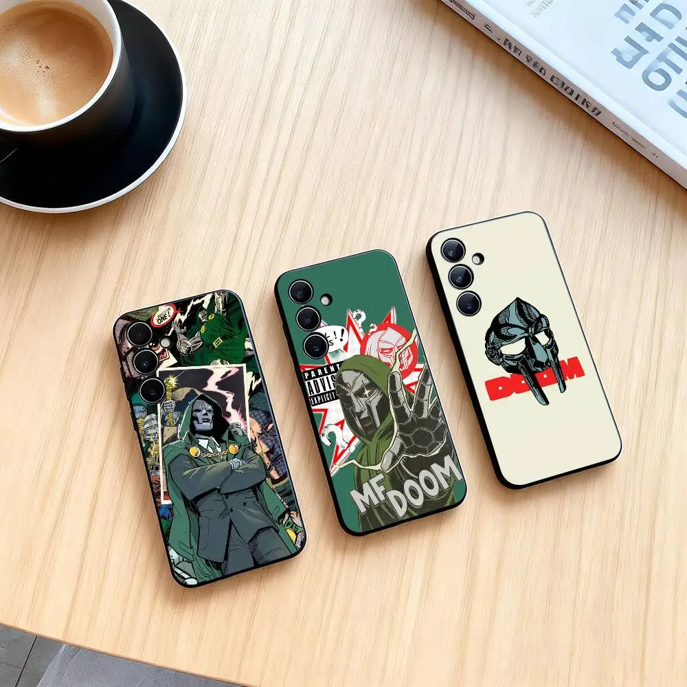 

MF-DOOMs-Rapper Phone Case For Samsung Galaxy A73,A72,A71,A70,A53,A52,A51,Others Soft Black Cover