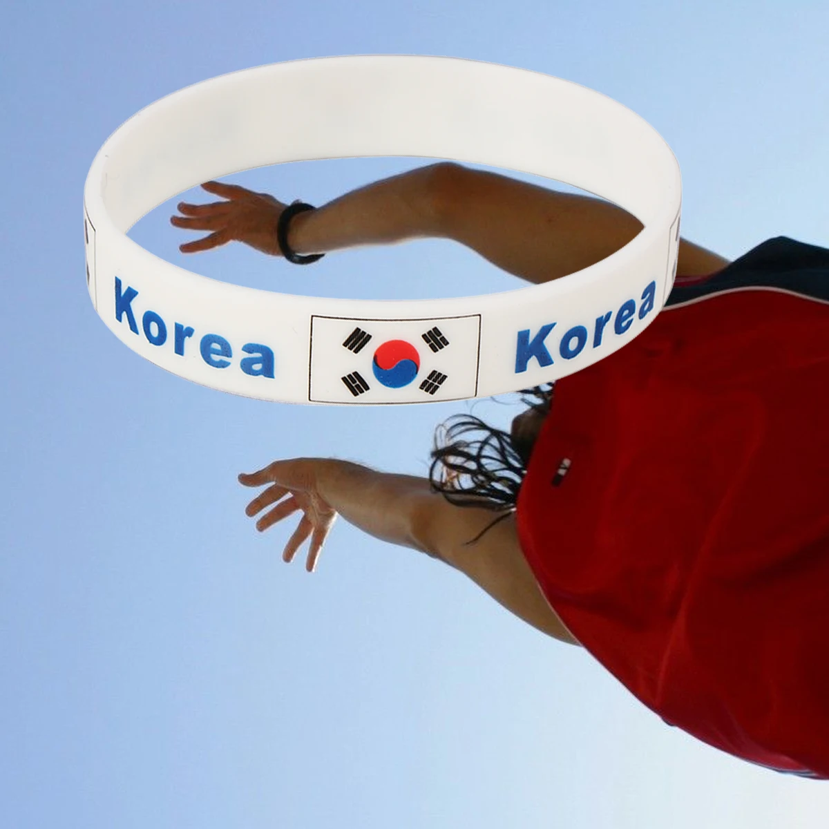 

Bracelet Silicone Wrist Band Bracelets Mexican Sports Football Rubber Wristbands