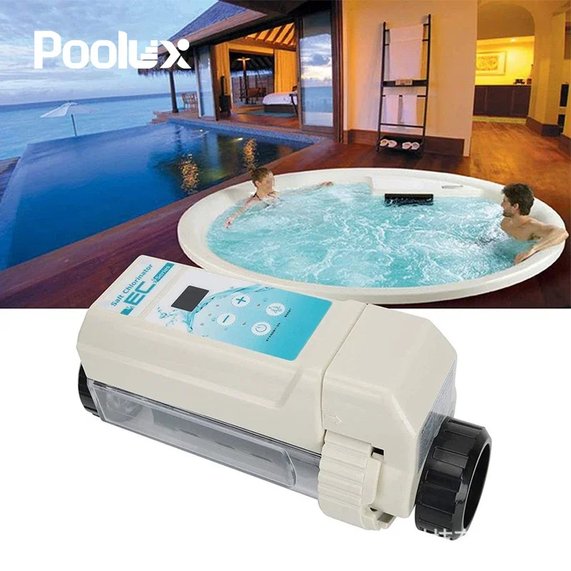 2024 Poolux High Quality Swimming Pool Disinfection System Salt Chlorine Generator Cell Salt Chlorinator Pool Accessories