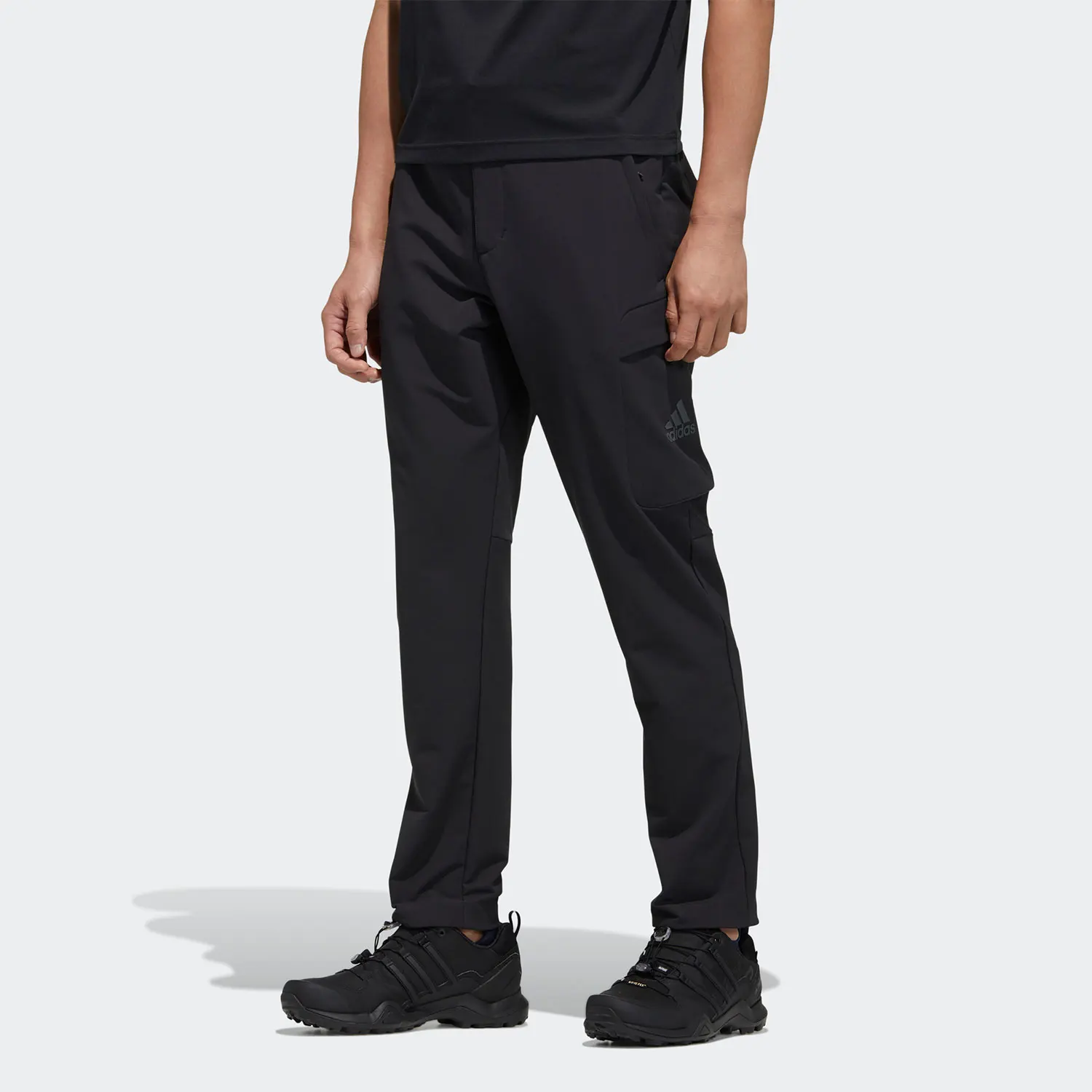 

Оригинальные новые брюки Adidas SOFTSH, мужские длинные брюки для занятий спортом на открытом воздухе GN7352