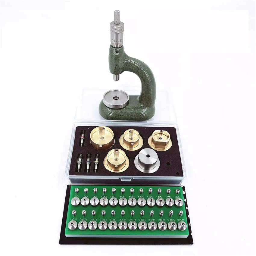 2-in-1 Professional Stone Eye Machine Needle Loading Machine Watchmaker Jewelling Tool Watch Hand Installing and Fitting Tools