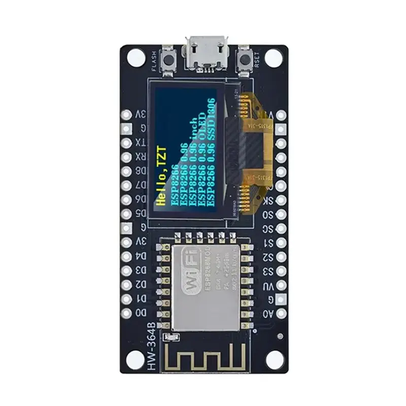 DT22 V3 Development Board CH340 0.96 Inch OLED Display for Arduino Micropython Micro Interface