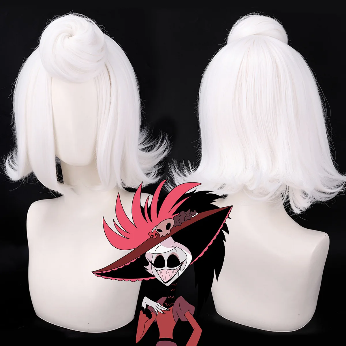 : Cabelo sintético (para brancos)