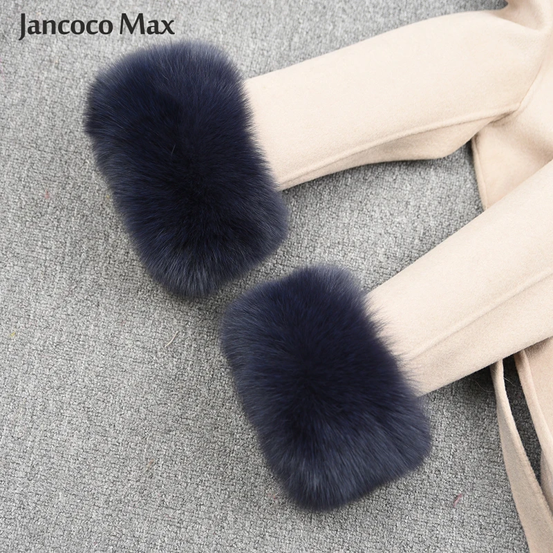 Real Nature Fox Fur Cuff for Women, Winter Raccoon Fur Sleeve, Sweet Color Wrist Warmer Ring, Boot Cuff, S3113