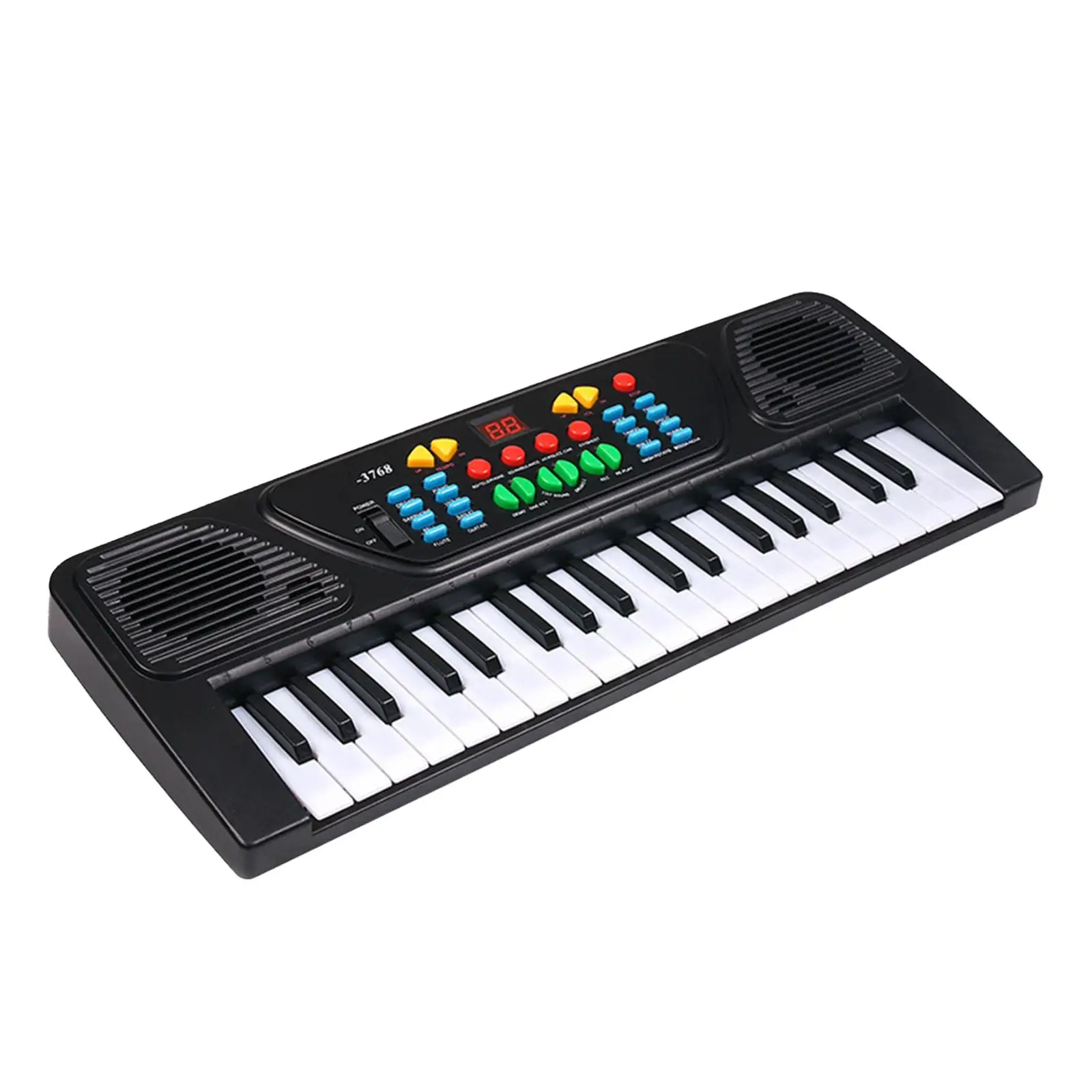 Clavier de piano électronique numérique pour enfants, cadeaux portables, musique numérique, piano pour fête, spectacle sur scène en intérieur