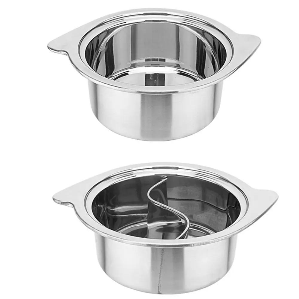 

Pan One Person Cooking Boiling Pot Stainless Steel 14/15/16/18cm Stock Pot with Lid with Cover Multi Purpose Hot Pot Household