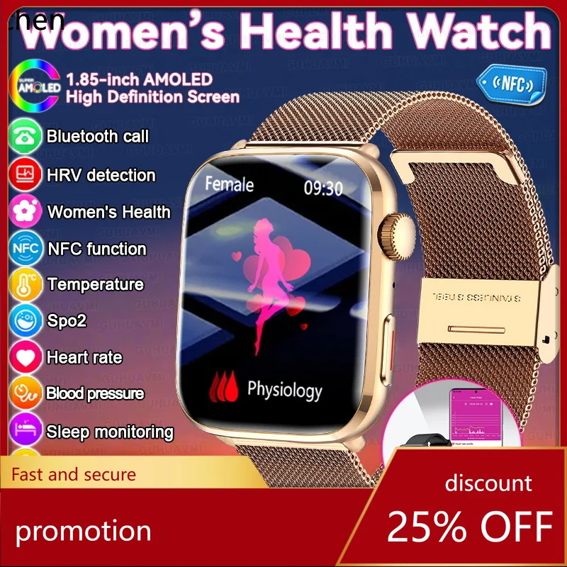 

YFY Men's and Women's Smart Watch Blood Pressure Heart Rate Health Monitor Fashionable Sports Smart Watch